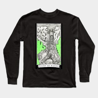 The Eight of Wands - The Tarot Restless Long Sleeve T-Shirt